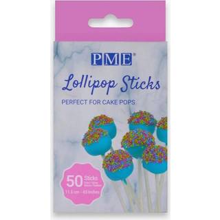 Slikkepinde - Lollipop Sticks - 11,5cm, 50 stk