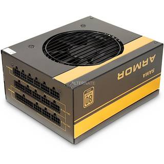 Inter-Tech SAMA FTX-850-B Armor Strømforsyning - 850 Watt - 120 mm - ATX 2.4 - 80 Plus Gold certified