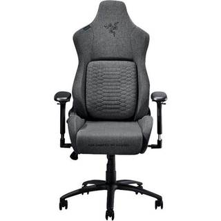 Razer Iskur Gaming Chair with Built-in Ergonomic Lumbar Support System - Multi-Layered Synthetic Leather - High Density Foam Cushions - Dark Gray Fabric - Standard