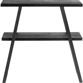 Muubs Quill Konsolbord / Boghylde H75 Cm Mangotræ / - Bogreoler Jern Sort - 8270000140