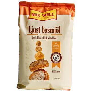 Glutenfri lys basismel - Mix Well 101