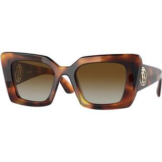 Burberry Kvinde BE4344 DAISY 3316T5 Solbriller Acetat Skildpadde Brun Firkantet Polariseret Skygge