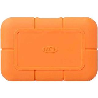LaCie Rugged SSD USB-C Portable - 4TB - Orange - Ekstern SSD - Thunderbolt 3