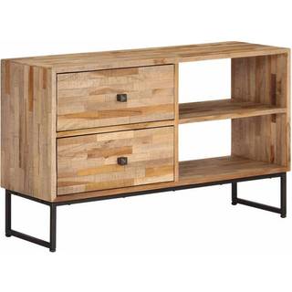 tv-skab i genanvendt teaktræ 90 x 30 x 55 cm