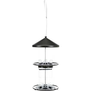Trixie Bird feeder metal/plastic 36 cm black