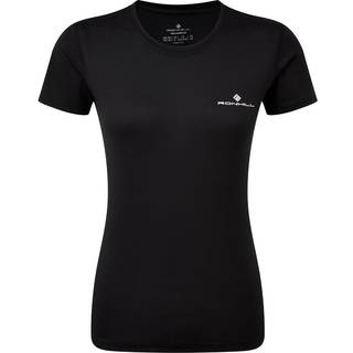 Ronhill Core Running Shirt Women - Black, White, Size S - black