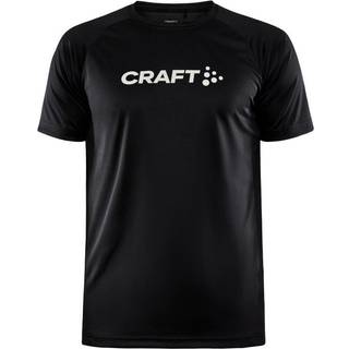 Craft Core Essence Logo Running Shirt Men - Black, Size L - black