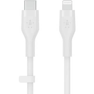 Belkin Flex Lightning/USB-C 15W 3m, mfi, 15W, white CAA009bt3MWH