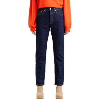 Levi's Levi's Blue Women 100% Cotton 501 Flat Finish Jeans
