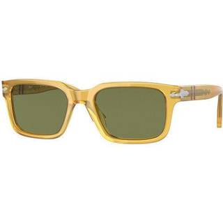 Persol Unisex PO3272S 204/4E Solbriller Acetat Gul Grøn Firkantet Normal