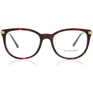 Burberry BE2255Q 3657 51 Briller Kvinder Tortoiseshell - Top Havana On Bordeaux - 51mm