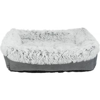 Trixie Harvey bed square 100 × 75 cm grey/white-black