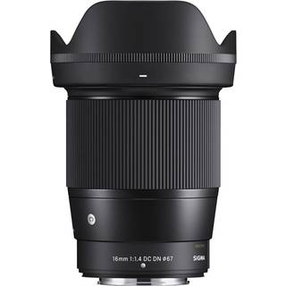 Sigma 16mm f/1.4 DC DN Contemporary (Fuji X) + Gratis UV Filter (Kampagne)