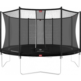 Berg havetrampolin Favorit inkl. sikkerhedsnet Comfort 380 cm sort