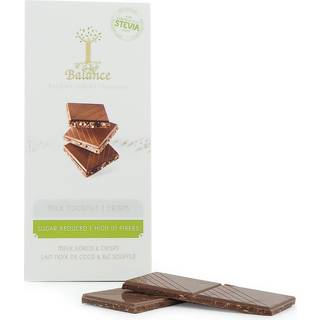 Balance Stevia Chokolade Mælk Kokos/Crisp - 85 g