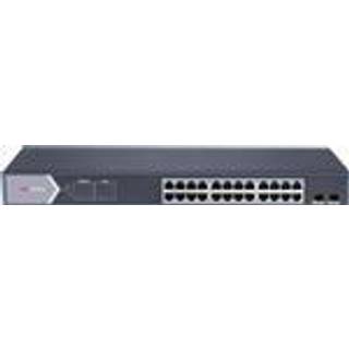 Hikvision DS-3E1526P-SI network switch Managed L2 Gigabit Ethernet (10/100/1000) Power over Ethernet (PoE) Black