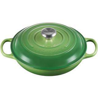 Le Creuset Gourmet-Profitopf Signature Gusseisen Bamboo Green 30cm