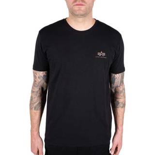 Alpha Industries Backprint T-Shirt sort XXL