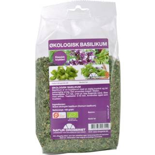 Natur-Drogeriet Basilikum. Økologisk - 100 g.