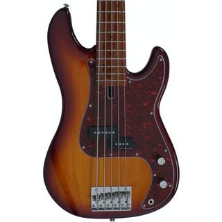Sire Marcus Miller P5 Alder-5 Red 5-strenget basguitar