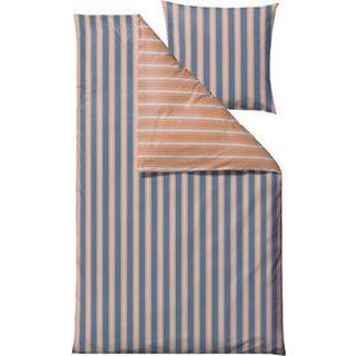 Södahl Nordic Organic Sengetøj 140x220 cm - Sky Blue/Camel