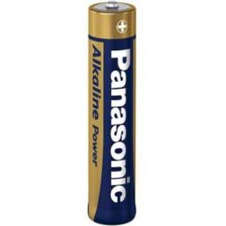 Panasonic Alkaline Power AAA Batterier - 10 Stk. Blister