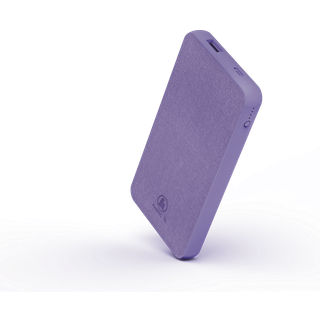 HAMA 15W Powerbank - 1 x USB-A / 1 x USB-C - 10.000 mAh - Lilla