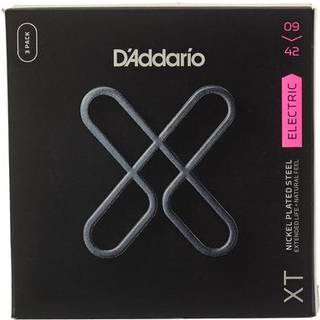 Daddario XTE Coated Guitarstrenge 3-Pak (09-42)