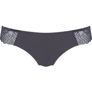 Wild Peony Florale Brazilian Knickers - Darkgrey - 46 * Kampagne *