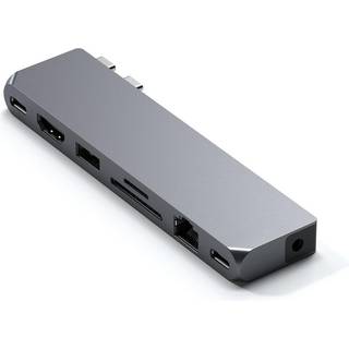 Satechi Pro Max USB-C hub (grå)