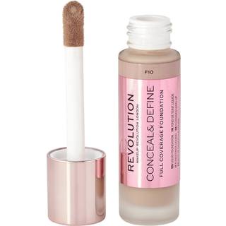 Revolution Conceal & Define Ultra Matte Full Coverage Foundation F10