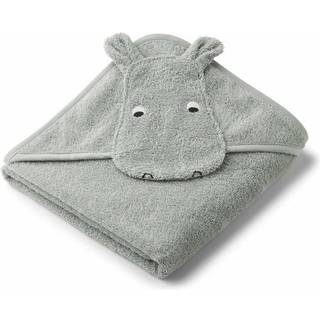 LIEWOOD Albert Håndklæde med Hætte, Hippo Dove Blue