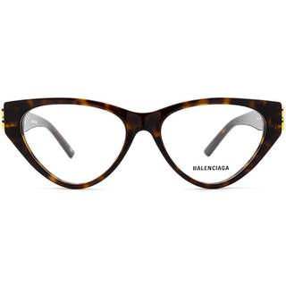 Balenciaga Kvinde BB0172O 002 Optiske stel Acetat Havana Cat Eye