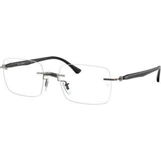 Ray - Ban Unisex RX8767 1227 Optiske stel Titanium Brun Firkantet