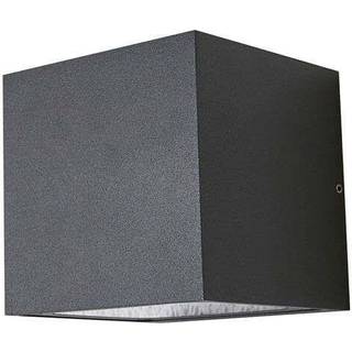 Lucande udendørs LED-væglampe Merjem, 12 cm, ned, IP54