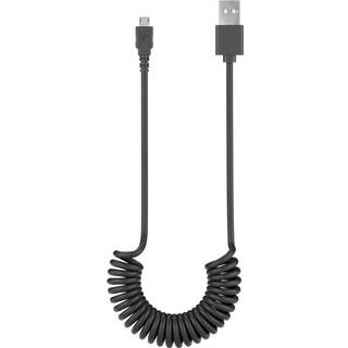 Goobay Android Micro-USB Til USB-A Spiralkabel - 1 meter