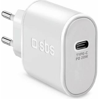 SBS oplader 20 W - hvid (På lager i varehus)