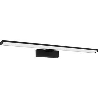 LED-væglampe Pandella 1, længde 60 cm, sort, aluminium