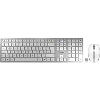 Cherry DW 9100 SLIM - Tastatur & Mus sæt - Engelsk - UK - Hvid