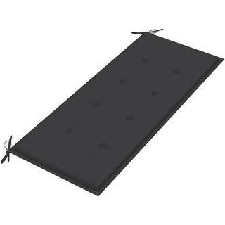 hynde til havebænk 120x50x3 cm oxfordstof antracitgrå