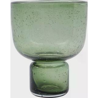 Farida vase 22 cm, olivengrøn