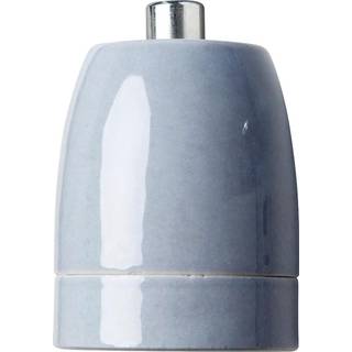 Porcelænsfatning, E27, Nielsen Light - hvid