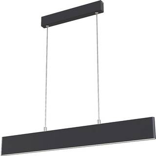 Maytoni LED-hængelampe Step, sort, 118,5 cm, 3.000 K, aluminium