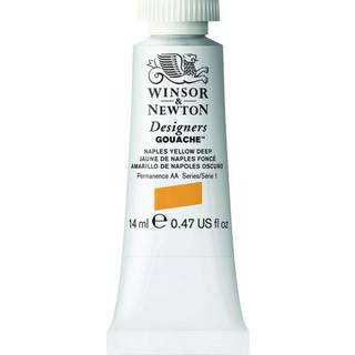 Winsor & Newton Designers Gouache 14 ml – Naples yellow deep 425
