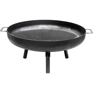 Muurikka ildsted ø60cm cor-ten aftagelige ben