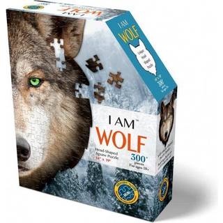 Madd Capp -g?der - I Am Wolf - 300 stykker - Dyreformet puslespil