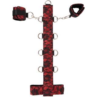 Bad Kitty - Asiatisk rød-sort bondage sæt