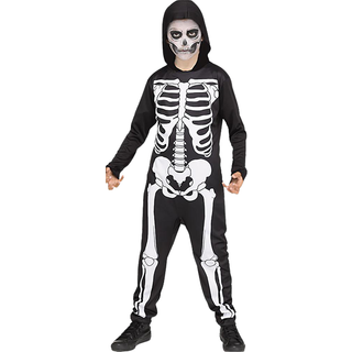 Skele jumpsuit b?rne kostume lille