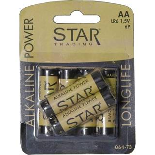 Star Trading - Batteri AA 1.5V Power Alkaline