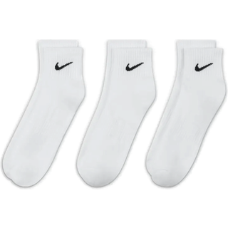 Nike Everyday Cushioned-ankeltræningsstrømper (3 par) - hvid - 34-38